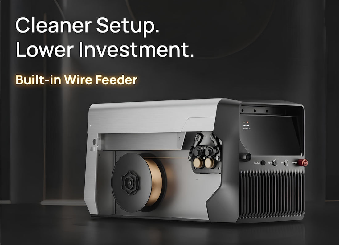Built-In Wire Feeder: Why LaserCyber Integrated the Entire Welding System Into One Machine