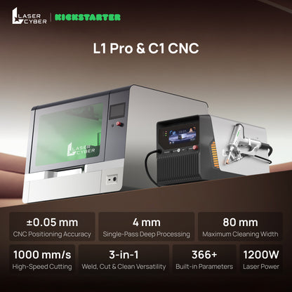 LaserCyber World's 1st AI Vision Laser Welder with CNC Integration Deposit Reservation