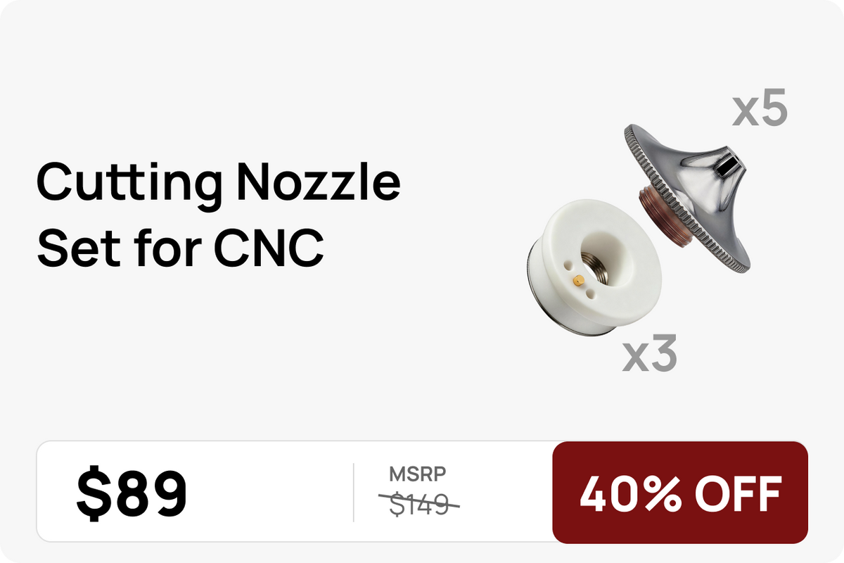 Cutting Nozzle Set for CNC