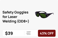 Safety Goggles for Laser Welding (OD8+)