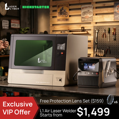 LaserCyber World's 1st AI Vision Laser Welder with CNC Integration Deposit Reservation