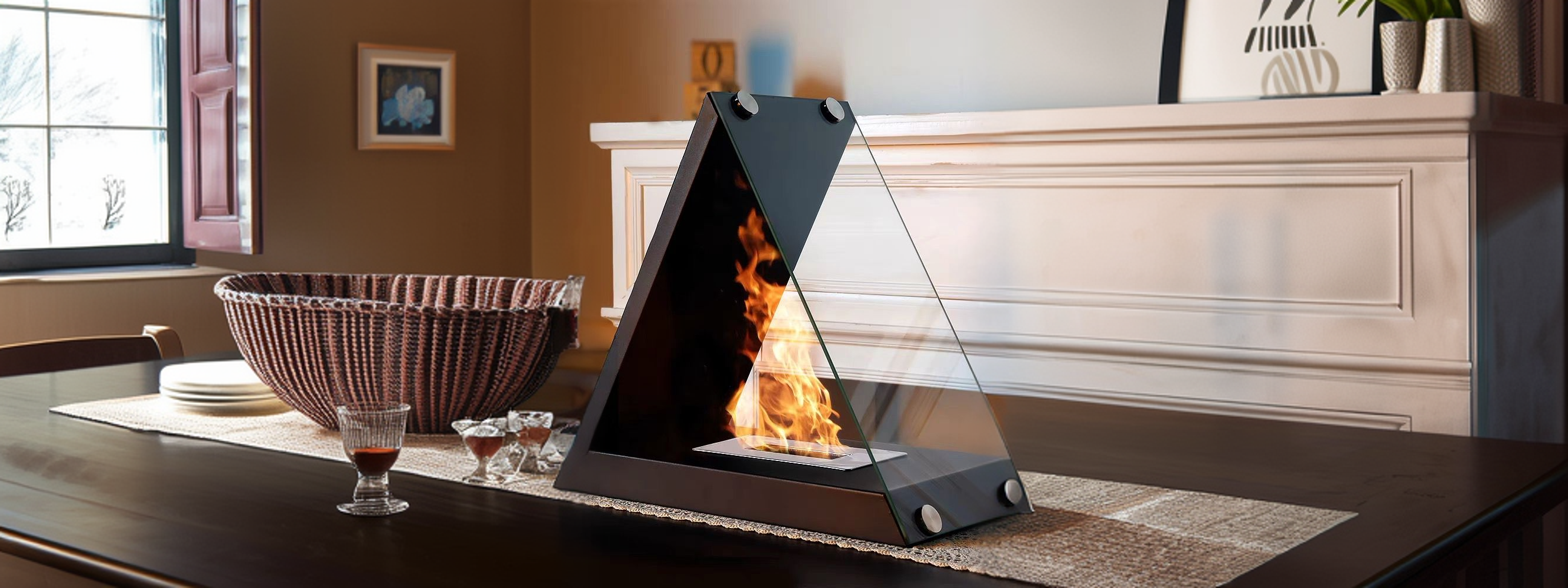 Aluminum Fireplace
